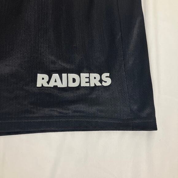 NIKE Oakland Las Vegas RAIDERS Practice Shorts Men's Size XL Black - Picture 2 of 9